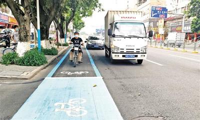 寶安創新施劃新型非機動車道 合理分配路權，優化城市道路空間